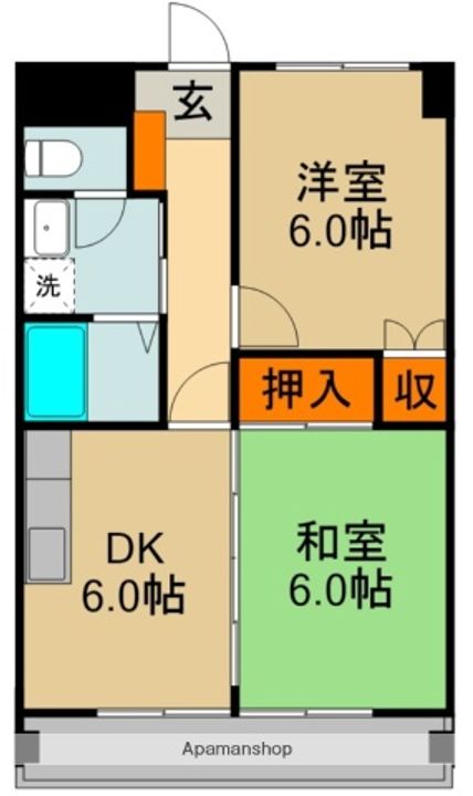 アペックスハイム守口の間取り