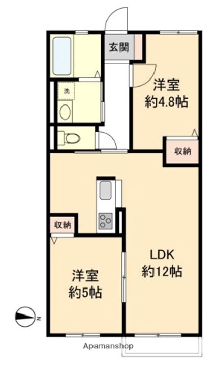 ピコロフォルテの間取り