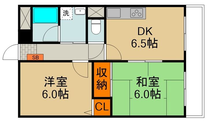 MADOKAⅡ(マドカⅡ)の間取り