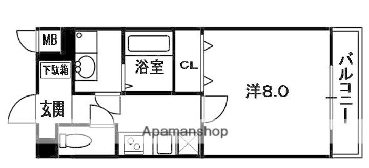 フローラ大垣内の間取り