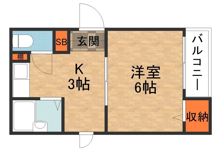 パークロード有馬の間取り