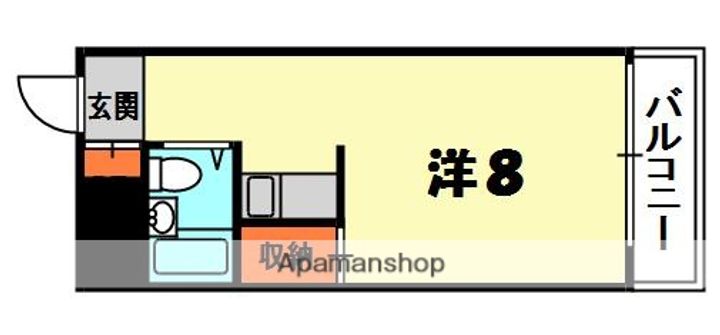 メゾンミハマの間取り