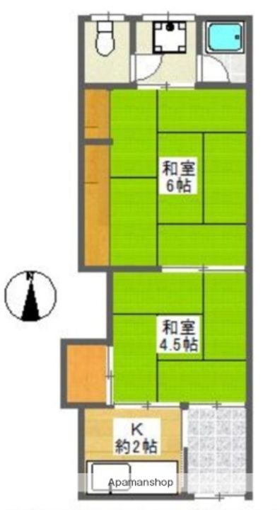 栄町文化の間取り
