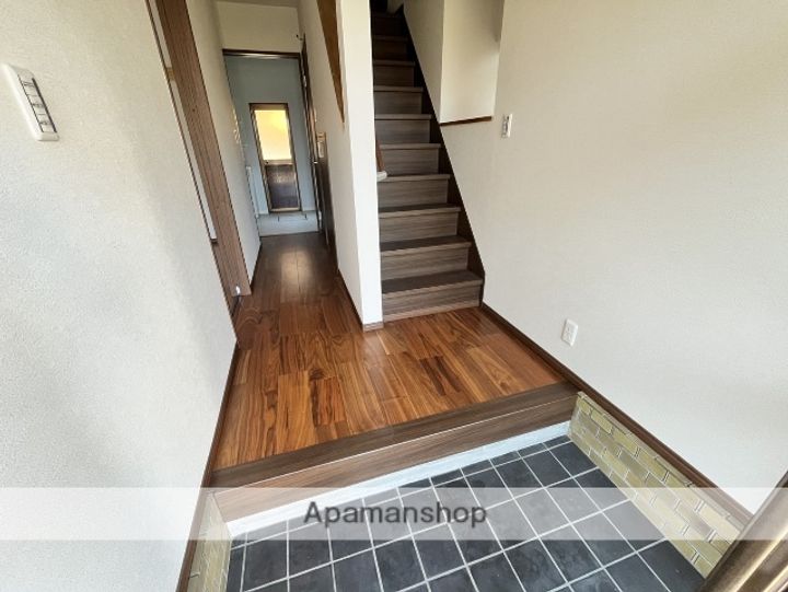 京都府八幡市八幡月夜田(一戸建)の賃貸物件の玄関