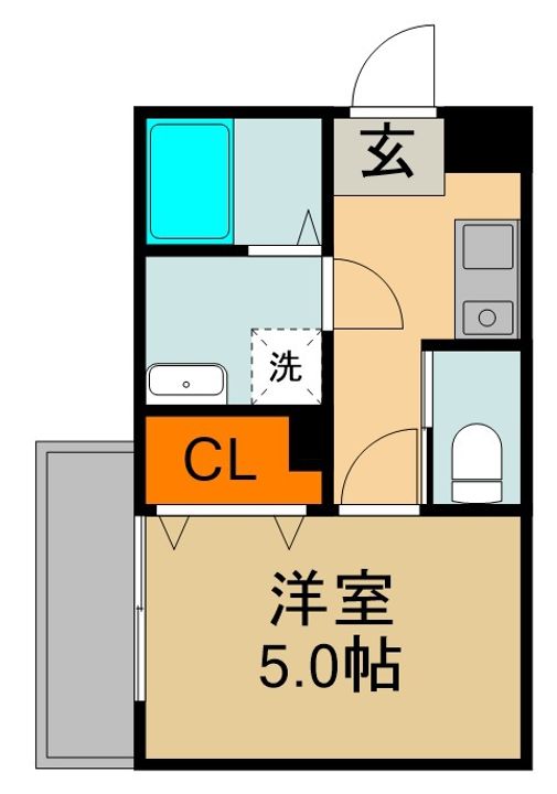 レアリゼ門真の間取り