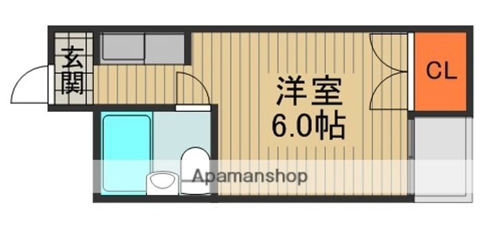 プレイズドールアサヒの間取り