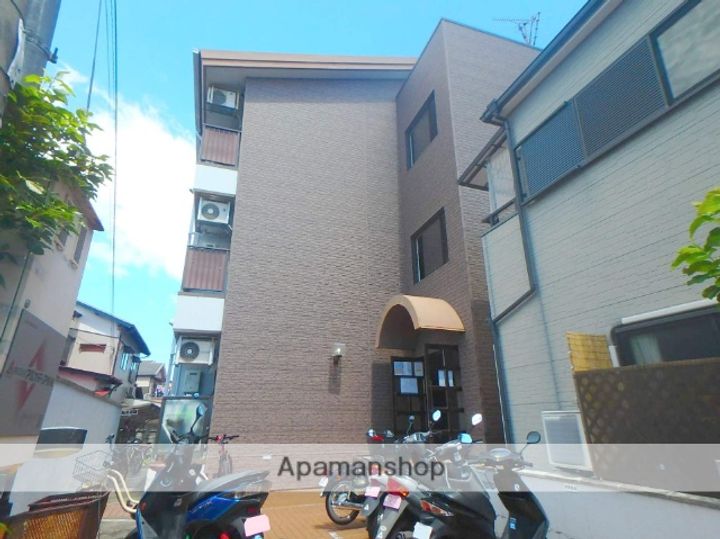 大阪府枚方市渚元町の賃貸マンションの外観