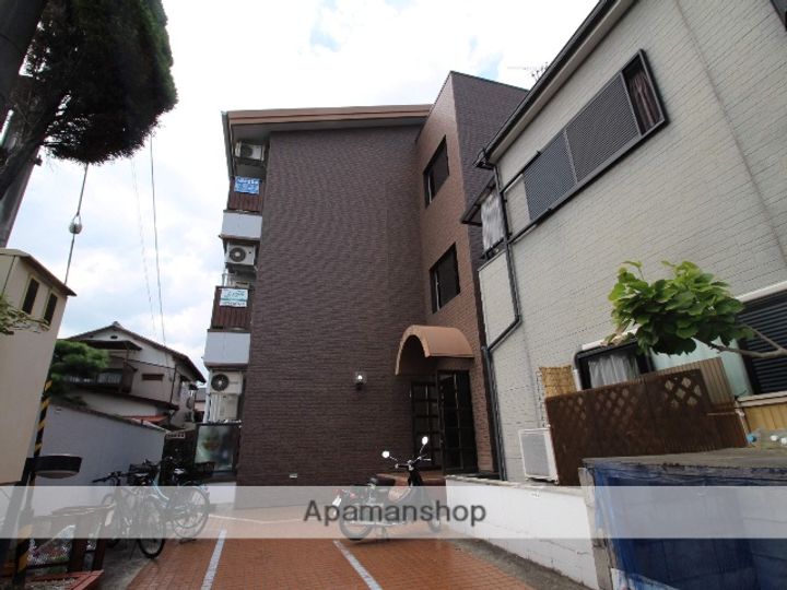 大阪府枚方市渚元町の賃貸マンションの外観