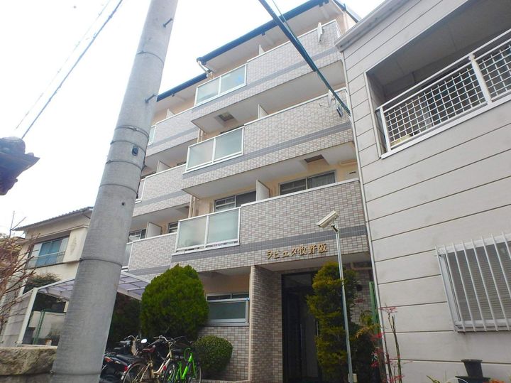 ラピュタ牧野阪の外観