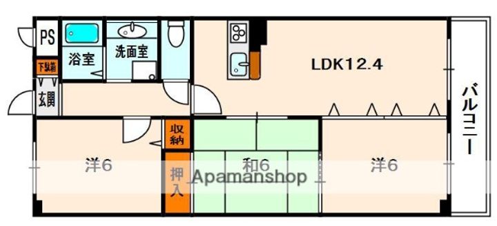 アートヒルズの間取り