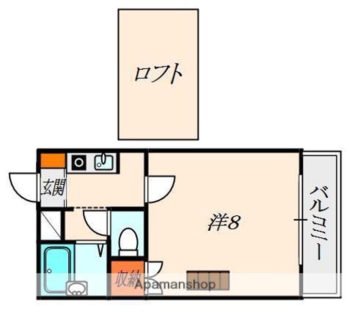 エステート明和Ⅱの間取り