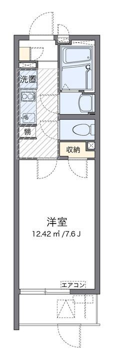 クレイノルヴェール千里丘の間取り