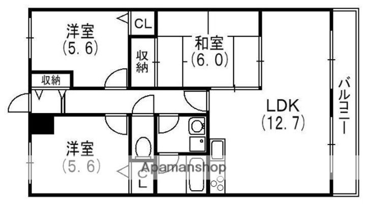 欅ガーデンの間取り