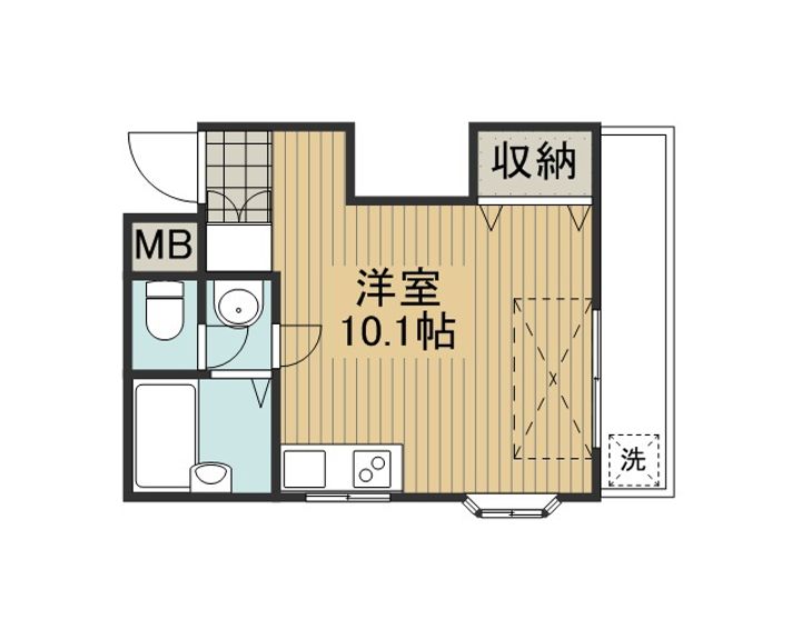 ヤマシンビルの間取り