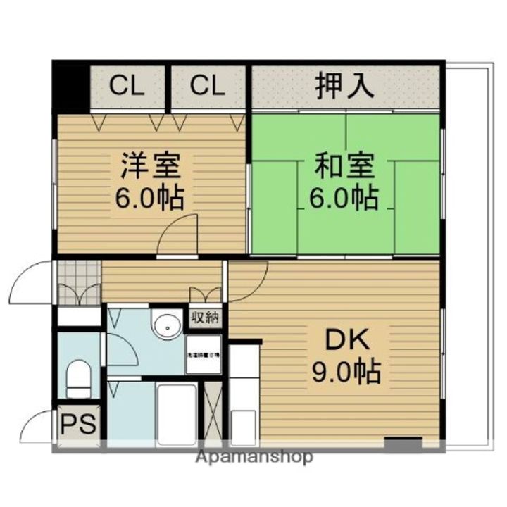 メイフェアNの間取り