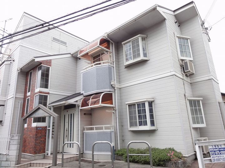 松本ハイツの外観