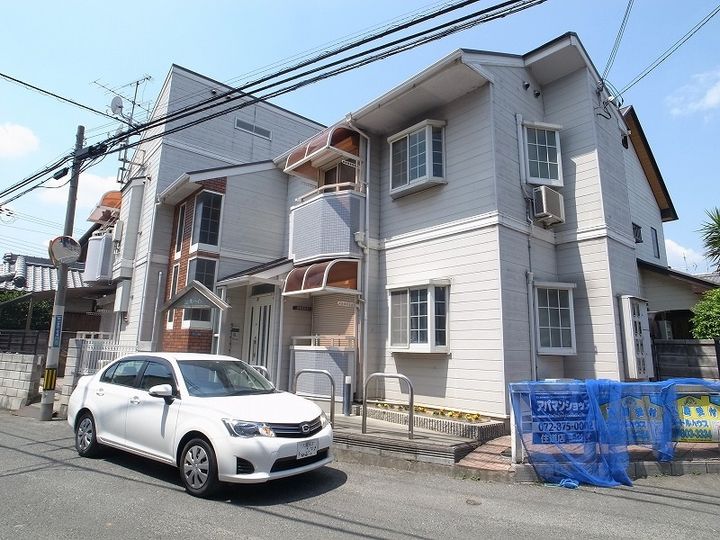 松本ハイツの外観