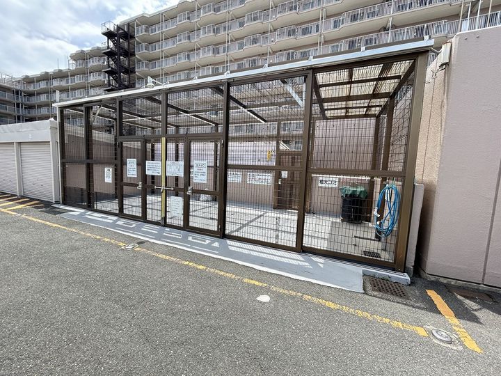 住道パークハイツの外観