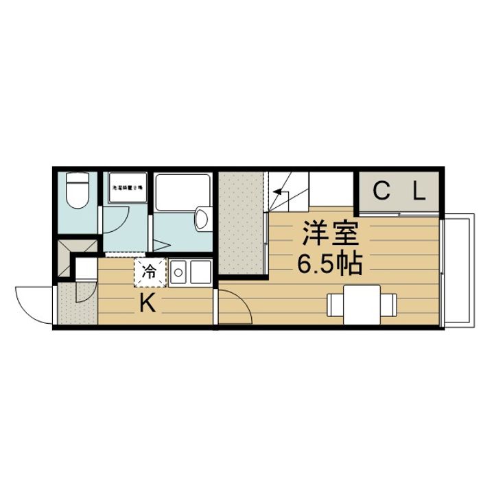 レオパレスフォレストIIの間取り
