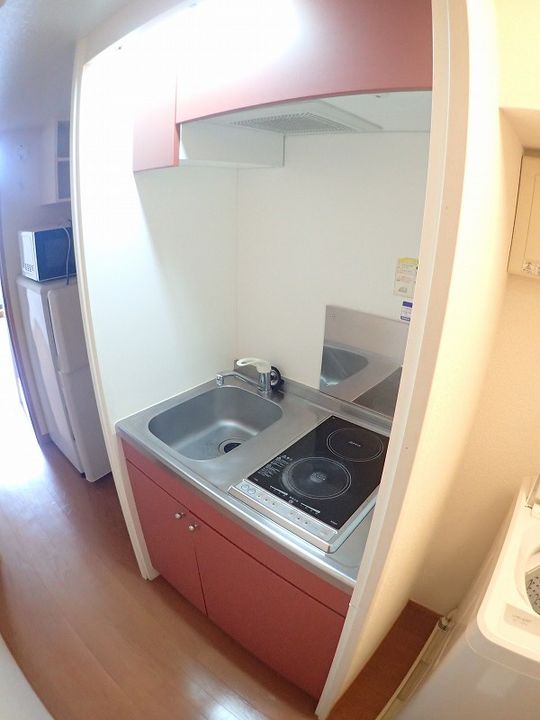 リブ野崎参道のキッチン