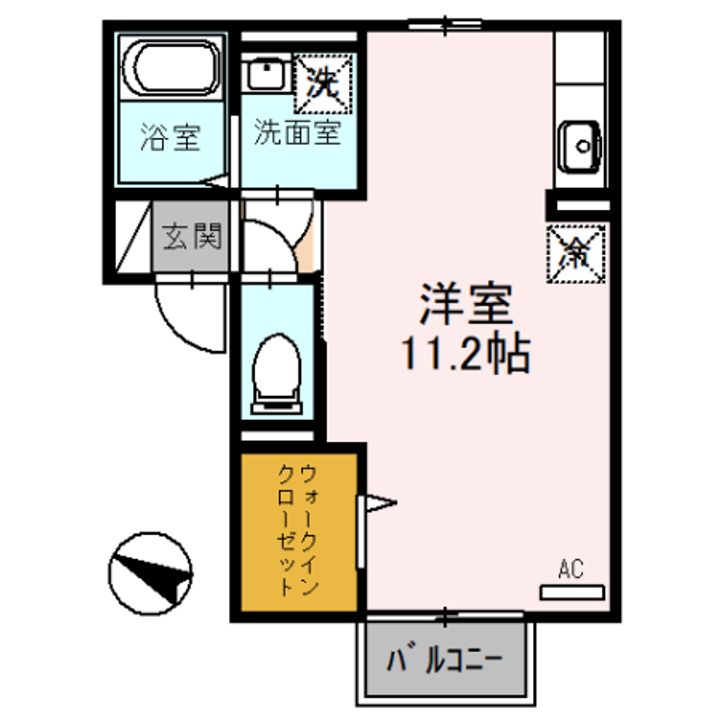 パーシモンの間取り