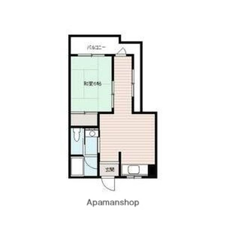 富永ハイツの間取り