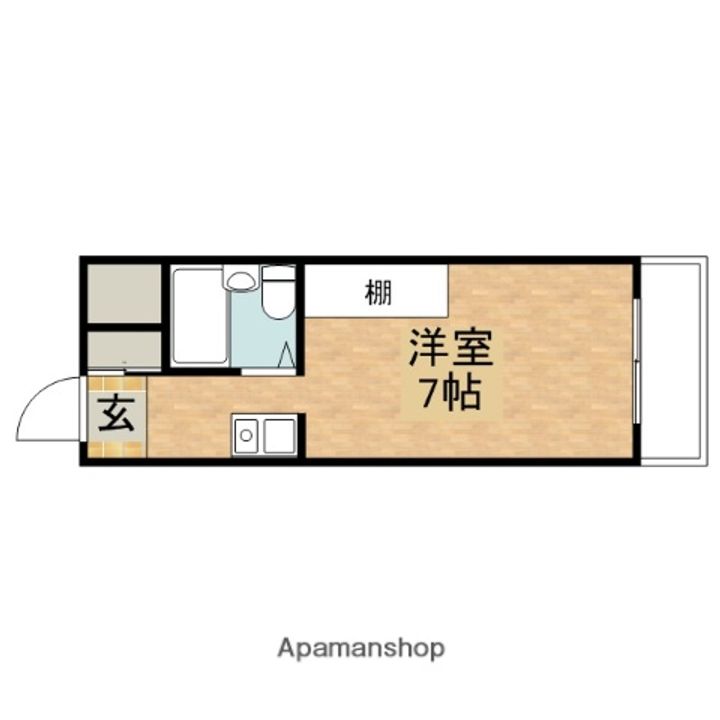 シャトー相川の間取り