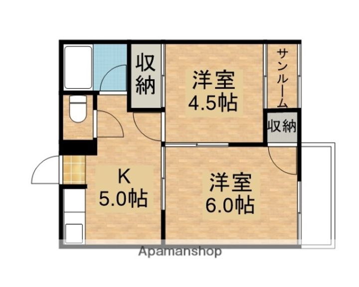 ヴィラナリー大道の間取り