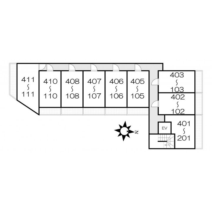 オラシオン山手405号室の内装