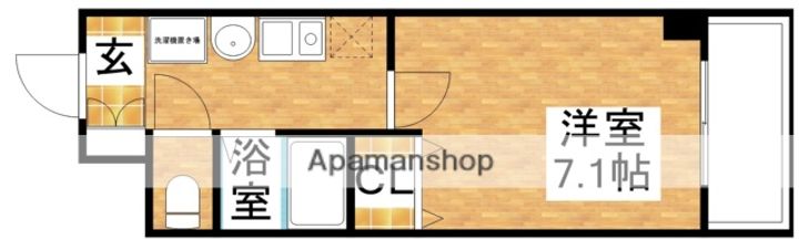 コンセール裕恵の間取り