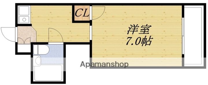 CASA山手の間取り
