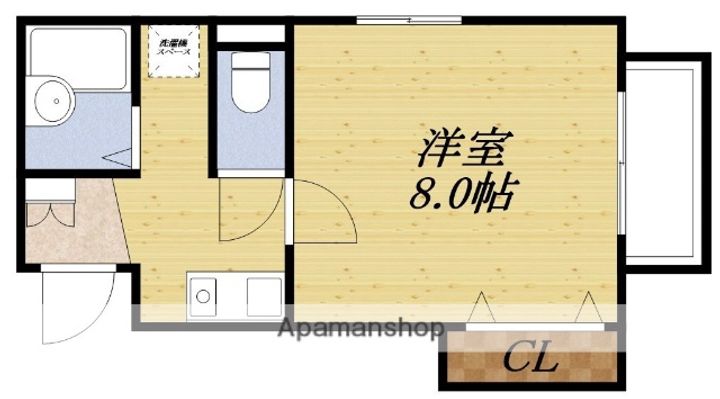 アクール藤の間取り