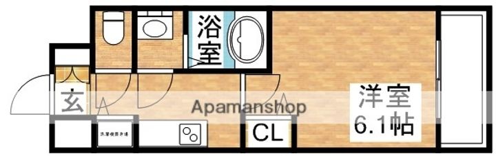 エスライズ新大阪フロントの間取り
