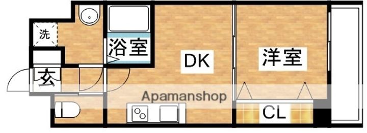 スプランディッド新大阪キャトルの間取り