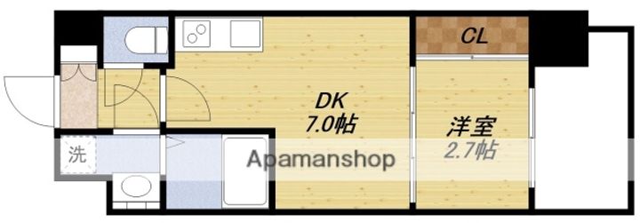 セレニテ新大阪エクラの間取り