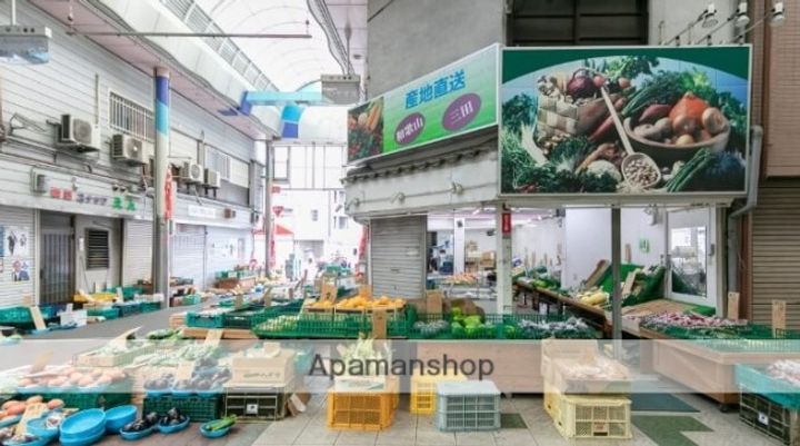 ティアラ港の周辺