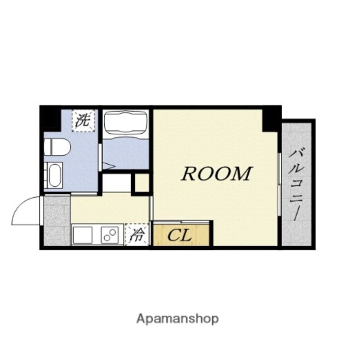 JJ COURT 市岡元町の間取り