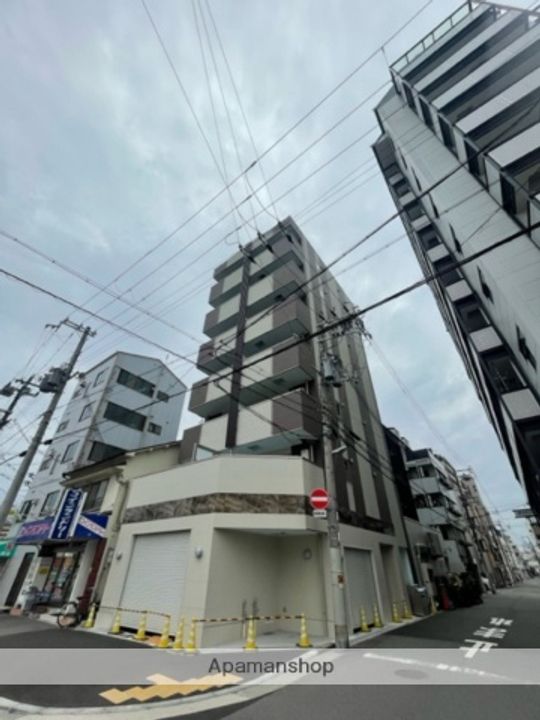 ユニッソン朝潮橋の外観