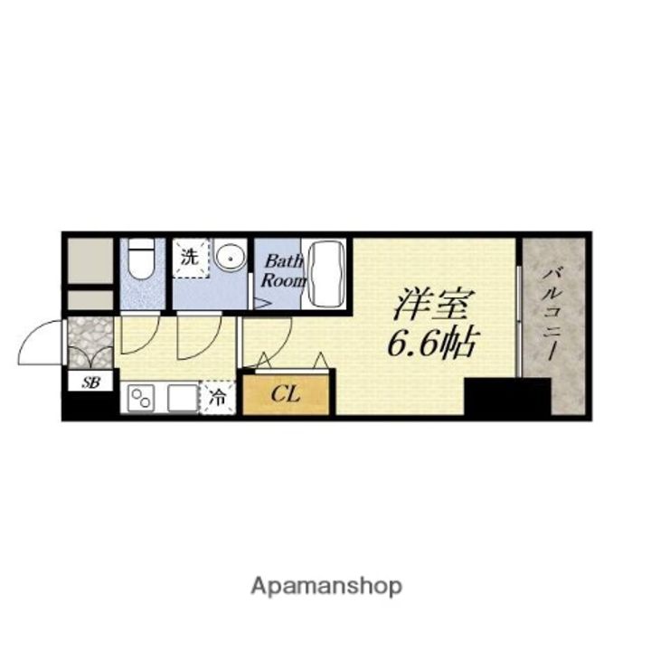 レジュールアッシュアーバンイールの間取り