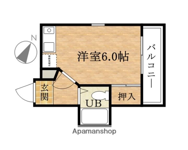 ドゥエル倉本の間取り