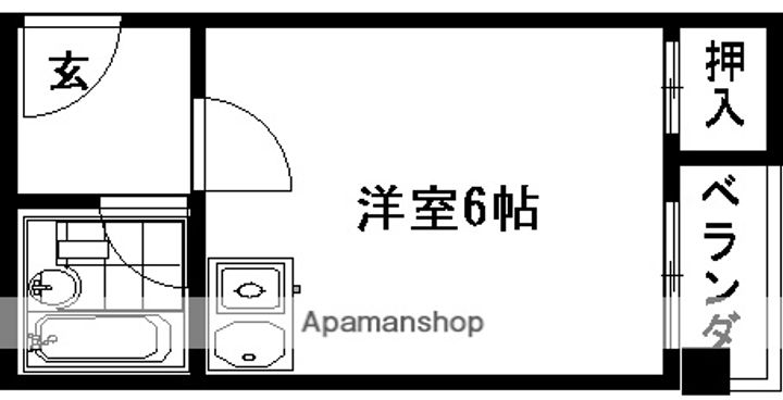 ポートビル坂本の間取り