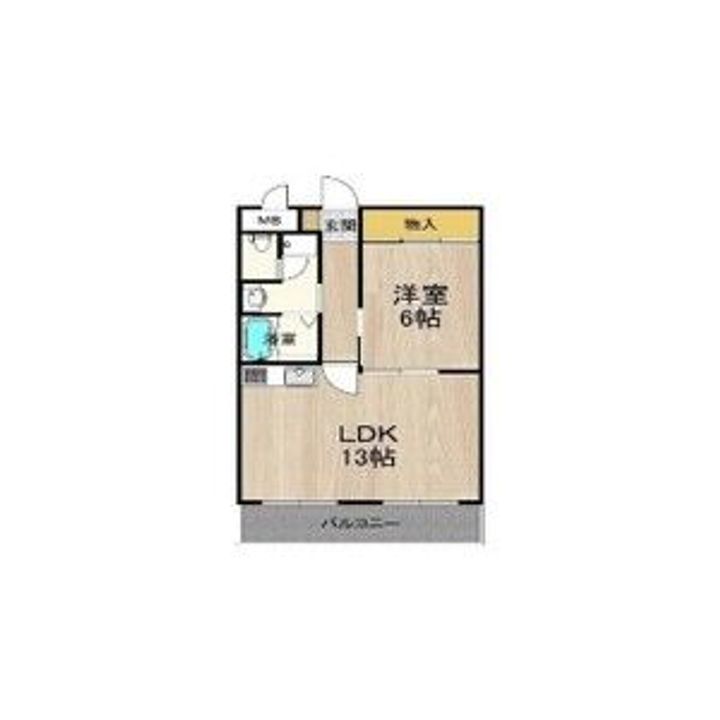 大正メゾンの間取り