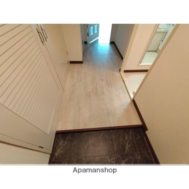 ラパンジール粉浜の玄関