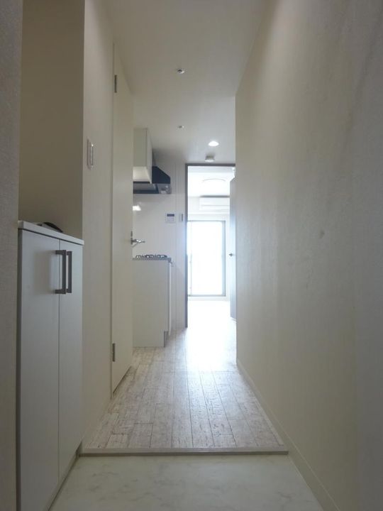 エグゼ阿倍野の玄関