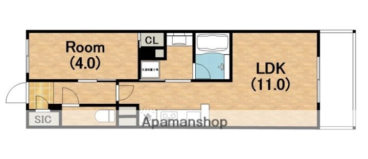 PHOERME TENNOJI EAST(フェルム天王寺イースト706の間取り