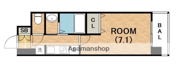 アービングNeo岸里の間取り
