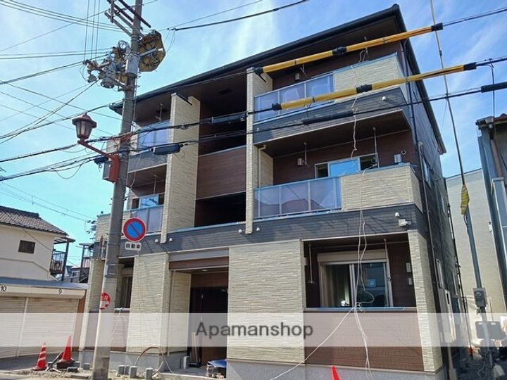 大阪府大阪市東住吉区照ケ丘矢田3丁目の賃貸アパートの外観