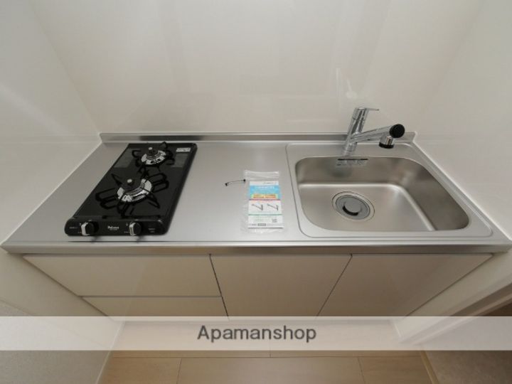 大阪府大阪市東住吉区照ケ丘矢田3丁目の賃貸アパートのキッチン