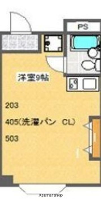 大宝北天満ロイヤルハイツの間取り