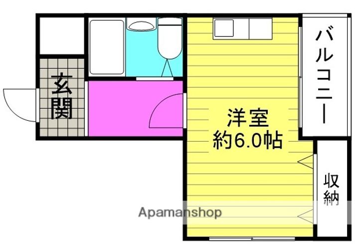 大阪府大阪市北区豊崎7丁目の賃貸マンションの間取り